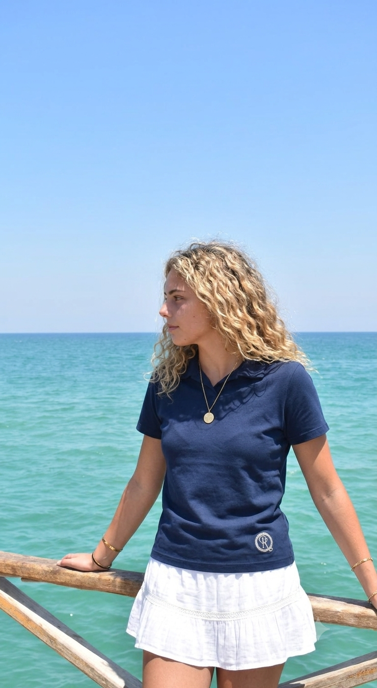 Navy Hertiage Polo